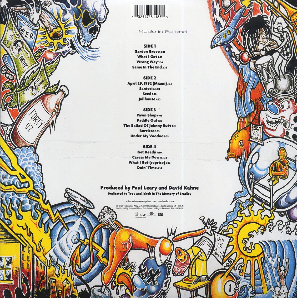 Sublime- Sublime VINYL