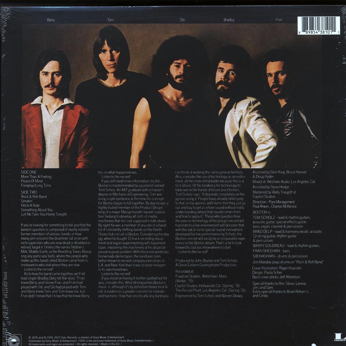 Boston- Boston VINYL