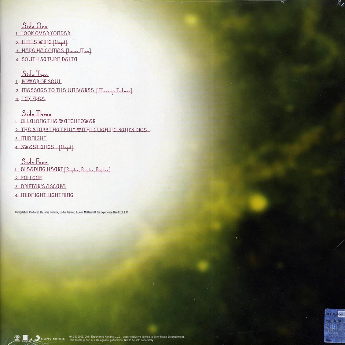 Jimi Hendrix- South Saturn Delta VINYL