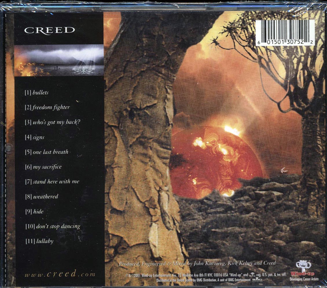 Creed- Weathered CD!!