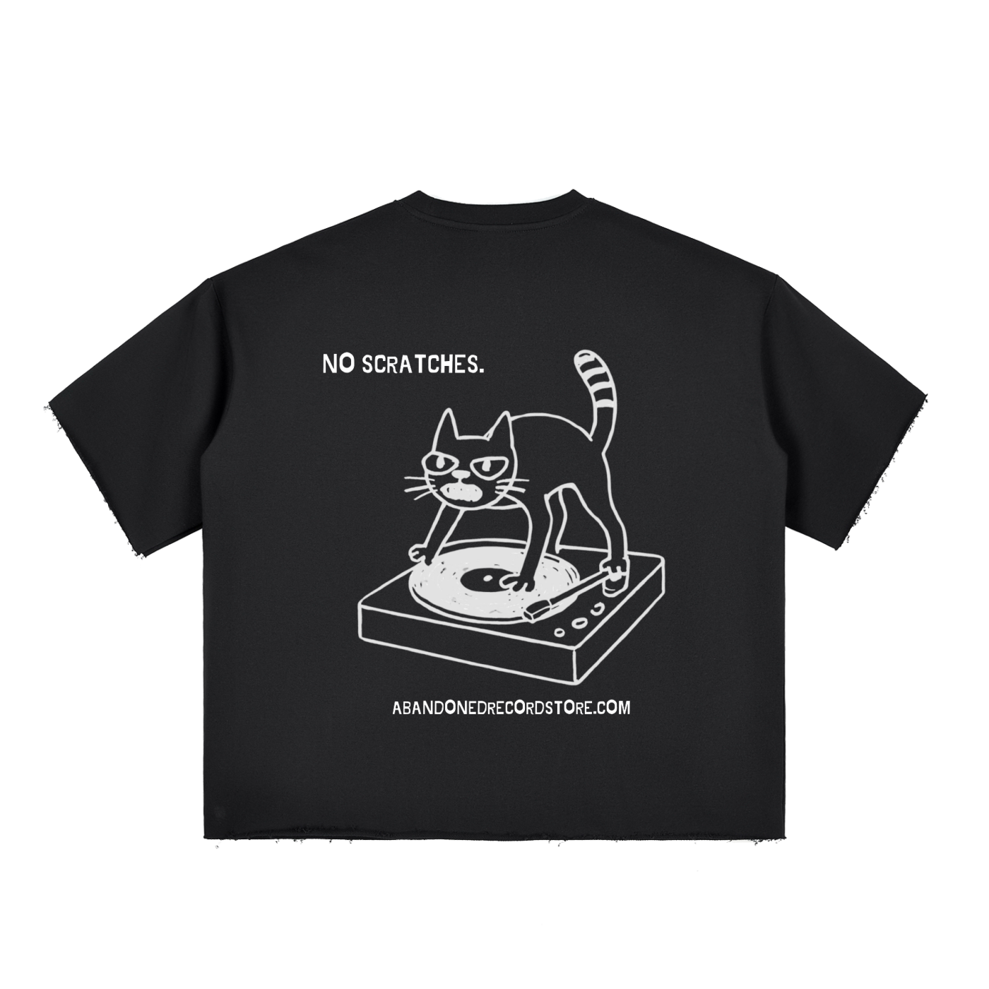 Cat Scratch Raw Edge T-Shirt
