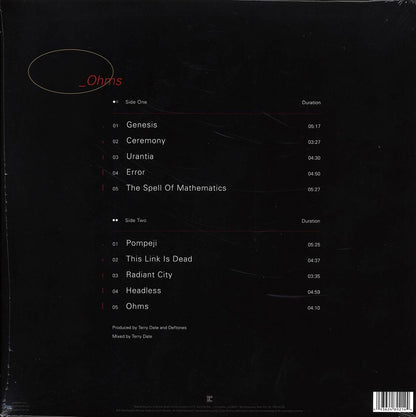 Deftones- Ohms VINYL