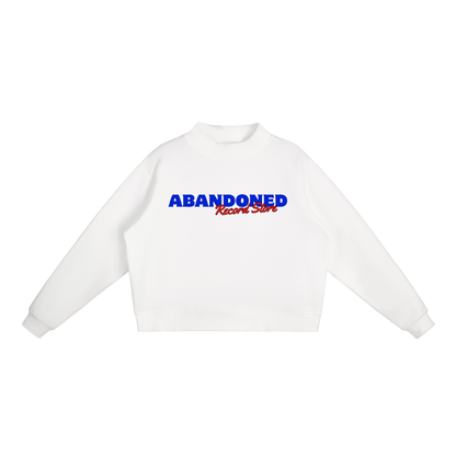 80s Mock Neck Crew Sweatshirt