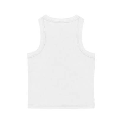 Flaming Heart Washed Tanktop