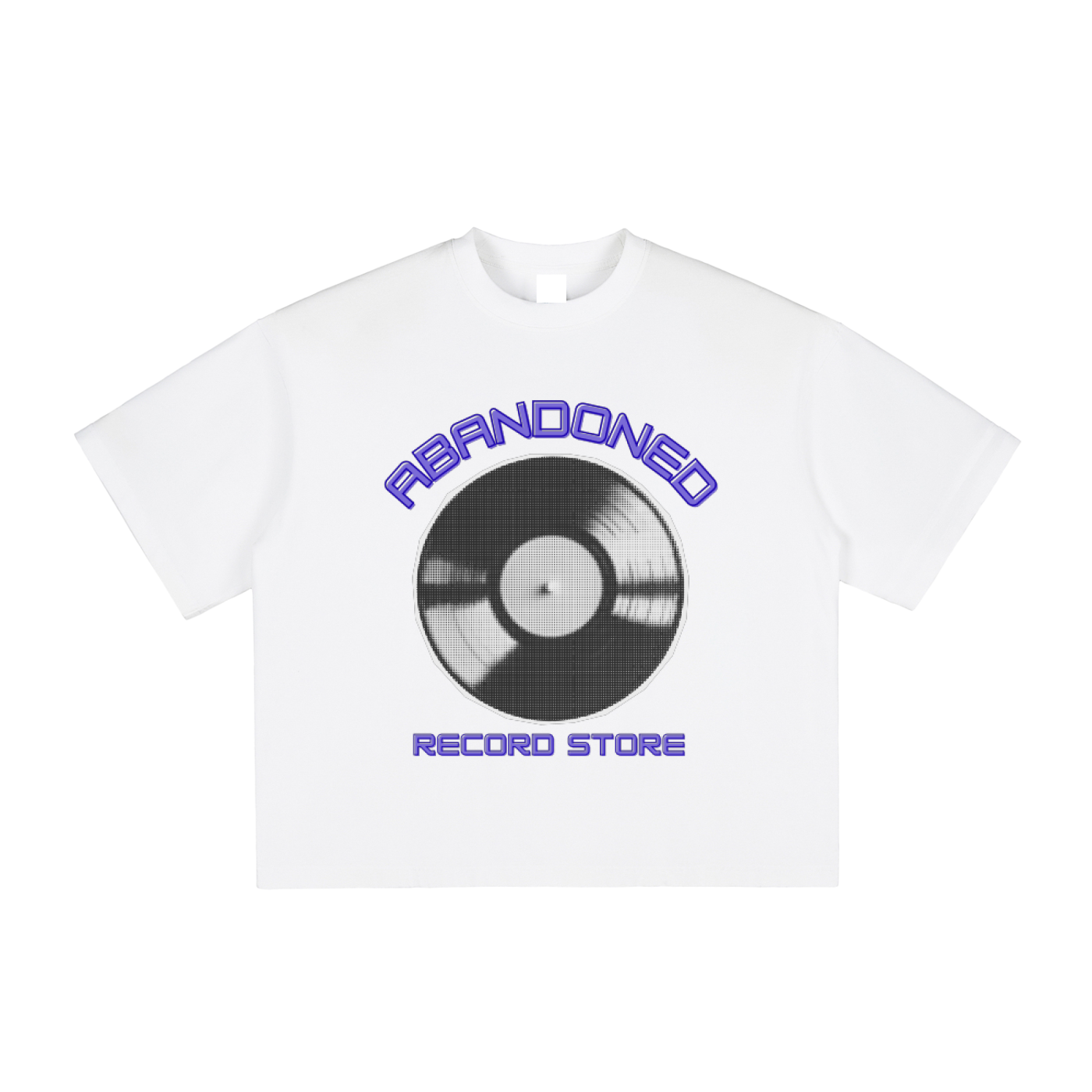 Spinning Record Boxy Short Sleeve T-Shirt
