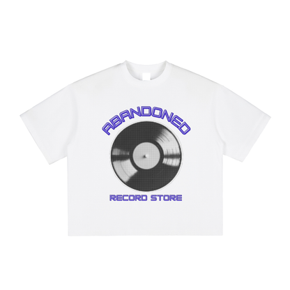 Spinning Record Boxy Short Sleeve T-Shirt