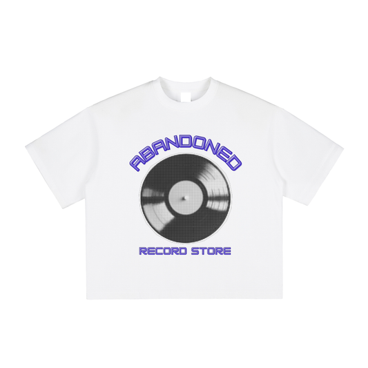 Spinning Record Boxy Short Sleeve T-Shirt