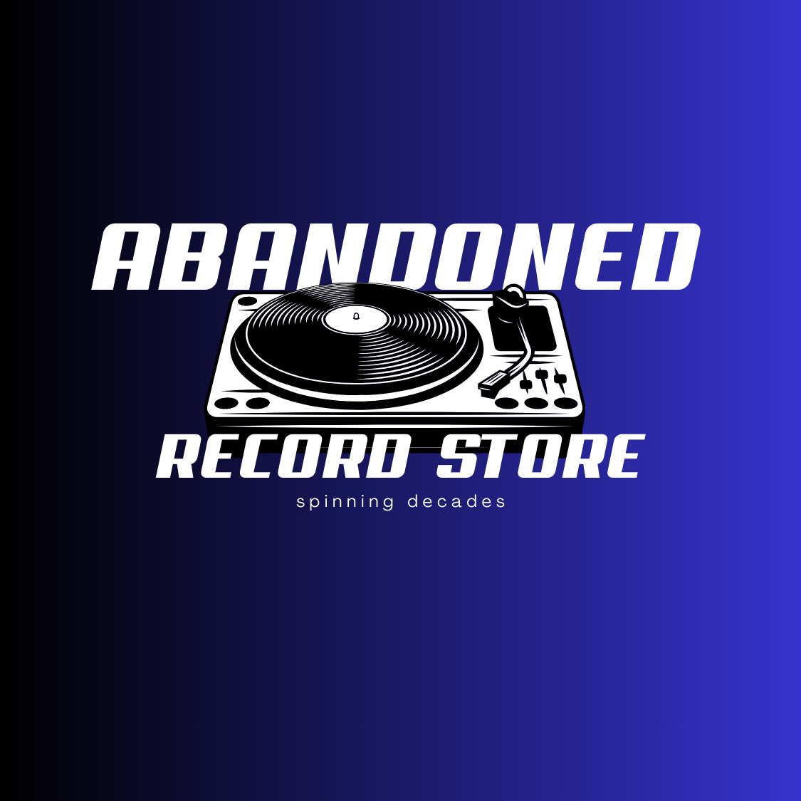 Abandoned Record Store — spinning decades
